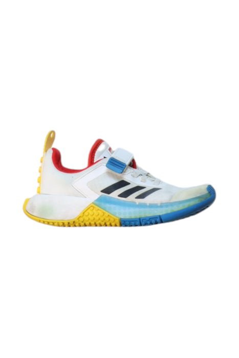 A Multicolour Sneakers from Adidas in size 6T for boy. (Front View)