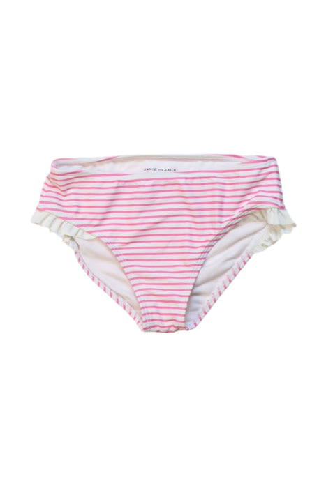 A Pink Bikinis from Janie & Jack in size 7Y for girl. (Front View)