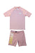 A Multicolour Swim Sets from Arena in size 7Y for girl. (Front View)