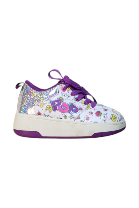 A Multicolour Sneakers from Heelys in size 7Y for girl. (Front View)