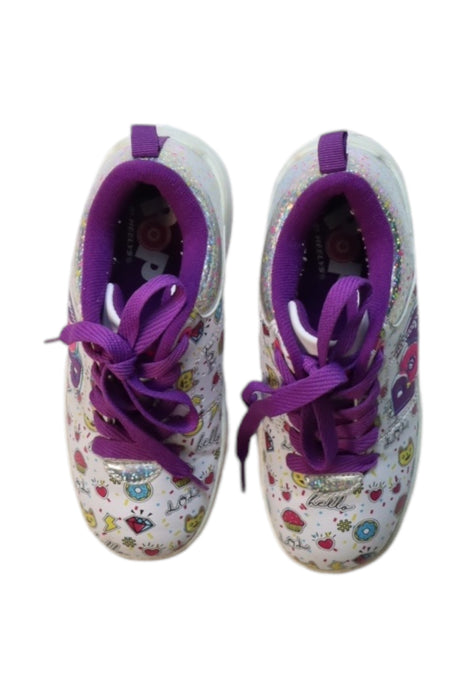 A Multicolour Sneakers from Heelys in size 7Y for girl. (Back View)