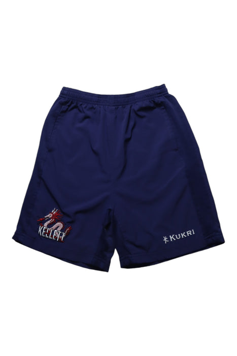 A Navy Active Shorts from Kellett School in size 3T for girl. (Front View)