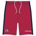 A Red Active Shorts from Kellett School in size 9Y for girl. (Front View)