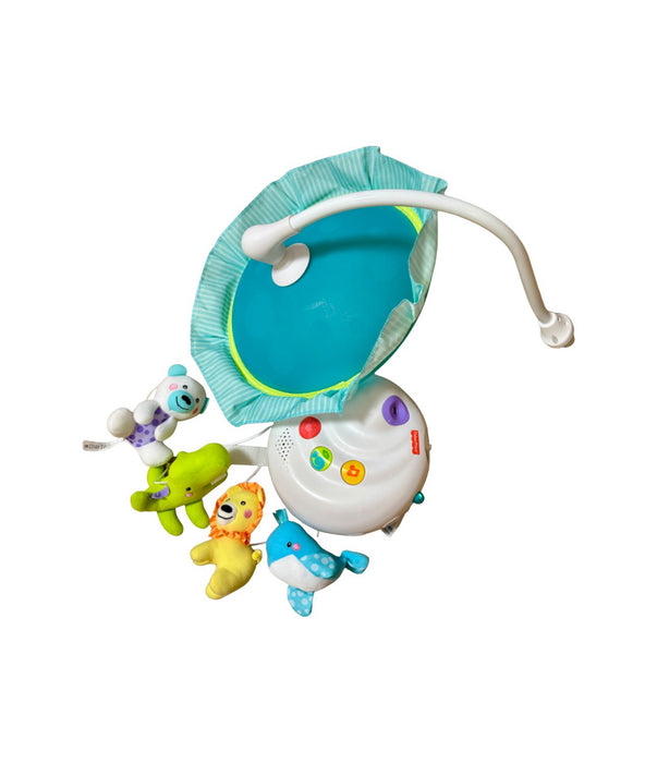 A Blue Musical Toys & Rattles from Fisher Price in size Newborn for neutral. (Front View)