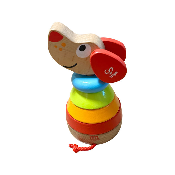 A Red Wooden Toys from Hape in size O/S for neutral. (Front View)