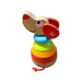 A Red Wooden Toys from Hape in size O/S for neutral. (Front View)