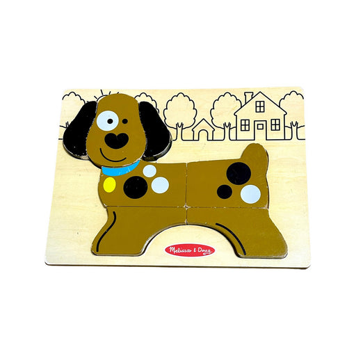 A Brown Board Games & Puzzles from Melissa & Doug in size O/S for neutral. (Front View)