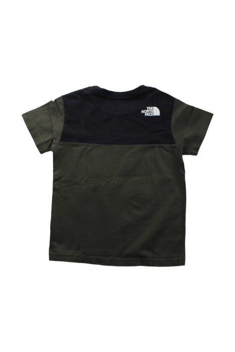 A Black Short Sleeve T Shirts from The North Face in size 4T for boy. (Back View)