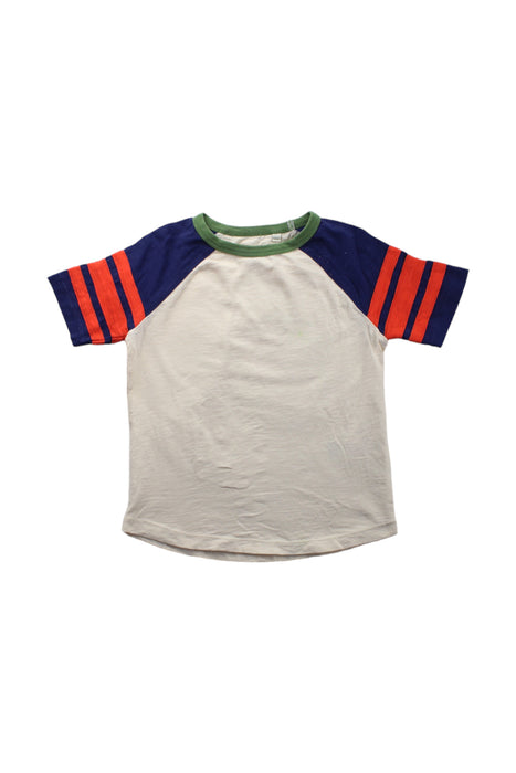 A White Short Sleeve T Shirts from Boden in size 4T for boy. (Front View)