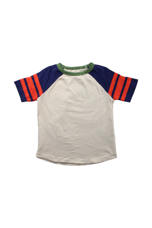 A White Short Sleeve T Shirts from Boden in size 4T for boy. (Front View)