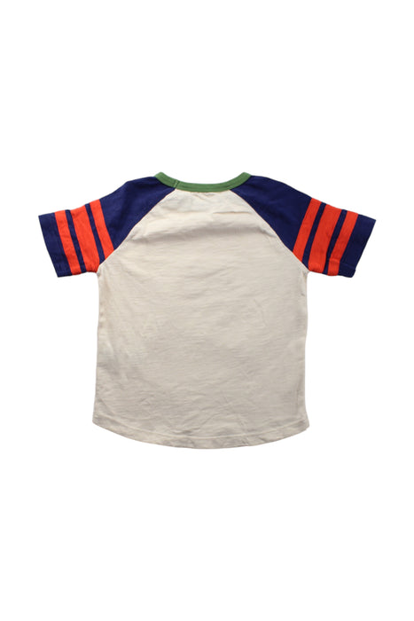 A White Short Sleeve T Shirts from Boden in size 4T for boy. (Back View)