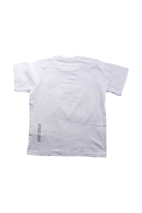 A White Short Sleeve T Shirts from DSquared2 in size 4T for boy. (Back View)