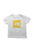 A White Short Sleeve T Shirts from The North Face in size 4T for boy. (Front View)