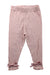 A Pink Leggings from Aosta in size 4T for girl. (Front View)