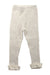 A White Leggings from Aosta in size 4T for girl. (Front View)