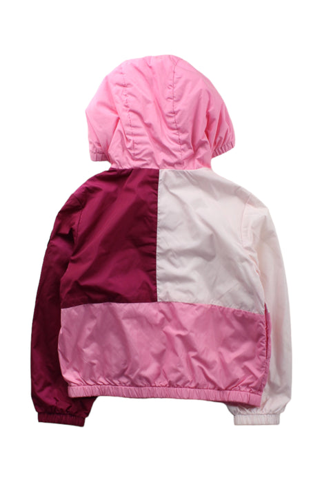 A Pink Lightweight Jackets from Moncler in size 3T for girl. (Back View)