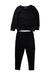 A Black Pants Sets from Polo Ralph Lauren in size 3T for boy. (Front View)