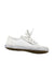 A White Sneakers from Keds in size 3T for girl. (Front View)