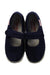 A Blue Sneakers from Cienta in size 3T for girl. (Back View)