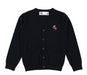 A Navy Cardigans from Kellett School in size 4T for girl. (Front View)