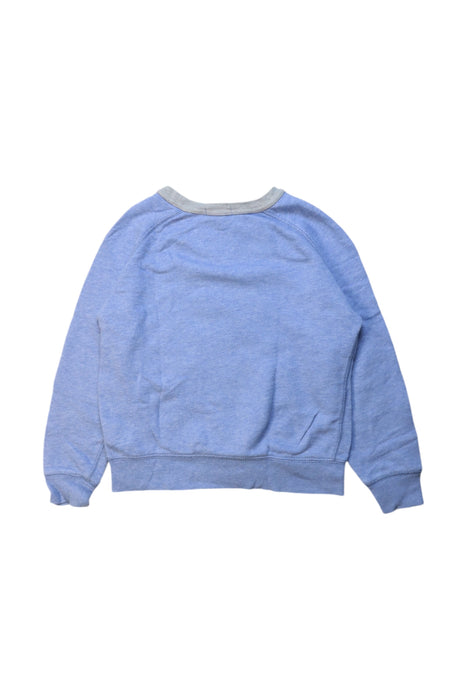 A Blue Crewneck Sweatshirts from Polo Ralph Lauren in size 6T for boy. (Back View)