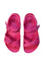 A Pink Sandals from Birkenstock in size 5T for girl. (Back View)