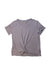 A Grey Active Tops from Zella in size 10Y for girl. (Front View)