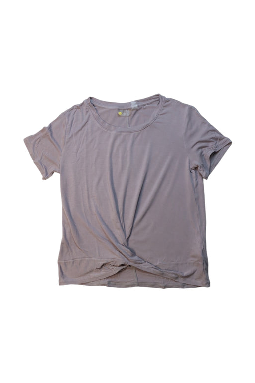 A Grey Active Tops from Zella in size 10Y for girl. (Front View)