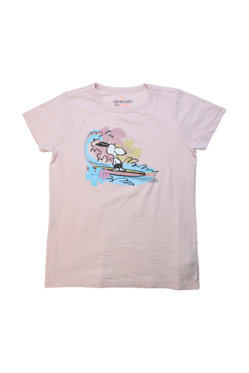 A Multicolour Short Sleeve T Shirts from Crewcuts in size 10Y for girl. (Front View)