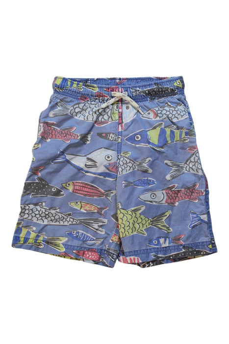 A Blue Shorts from Boden in size 3T for boy. (Front View)