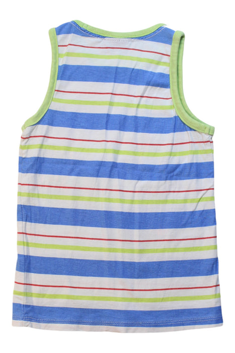 A Blue Sleeveless T Shirts from Sergent Major in size 5T for boy. (Back View)