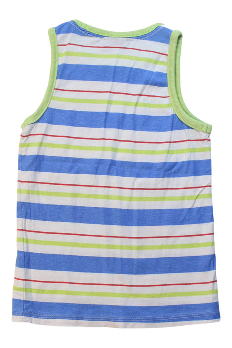 A Blue Sleeveless T Shirts from Sergent Major in size 5T for boy. (Back View)
