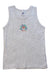 A Grey Sleeveless T Shirts from Petit Bateau in size 6T for girl. (Front View)