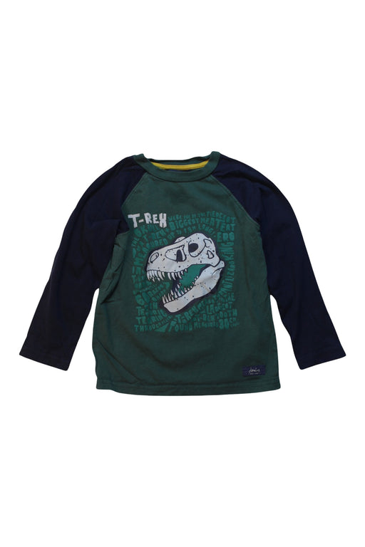 A Multicolour Long Sleeve T Shirts from Joules in size 5T for boy. (Front View)