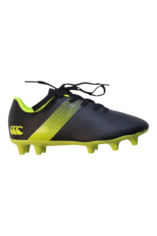 A Green Cleats/Soccer Shoes from Canterbury in size 6T for boy. (Front View)