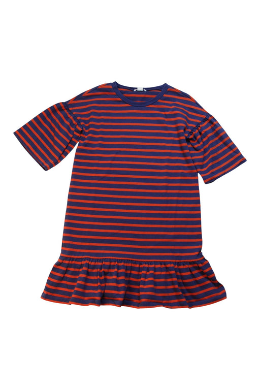 A Navy Long Sleeve Dresses from Crewcuts in size 7Y for girl. (Front View)