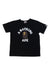 A Black Short Sleeve T Shirts from BAPE KIDS in size 8Y for boy. (Front View)