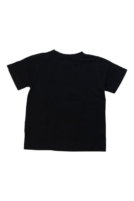 A Black Short Sleeve T Shirts from BAPE KIDS in size 8Y for boy. (Back View)