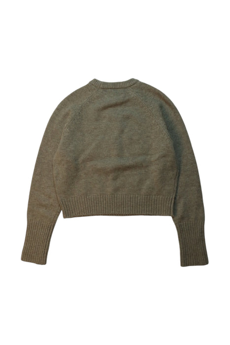 A Green Knit Sweaters from Zadig & Voltaire in size 8Y for girl. (Back View)