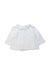 A White Long Sleeve Tops from Bonpoint in size 12-18M for girl. (Front View)