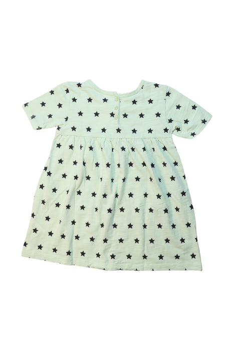 A Teal Short Sleeve Dresses from Little Starters in size 2T for girl. (Back View)