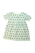 A Teal Short Sleeve Dresses from Little Starters in size 2T for girl. (Back View)