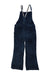 A Navy Long Overalls from Velveteen in size 4T for girl. (Back View)