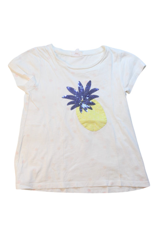 A Multicolour Short Sleeve T Shirts from Seed in size 5T for girl. (Front View)