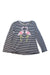 A Multicolour Long Sleeve T Shirts from Seed in size 6T for girl. (Front View)