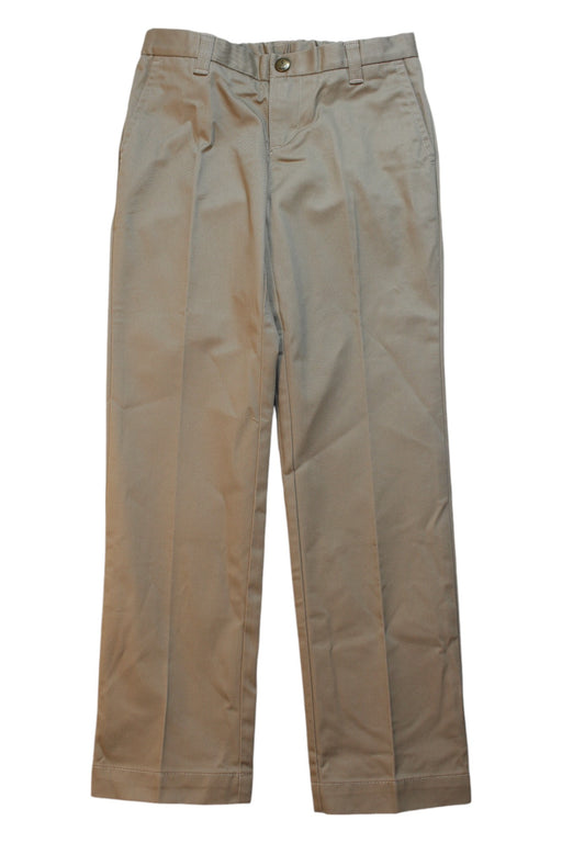 A Brown Casual Pants from Lands' End in size 5T for boy. (Front View)