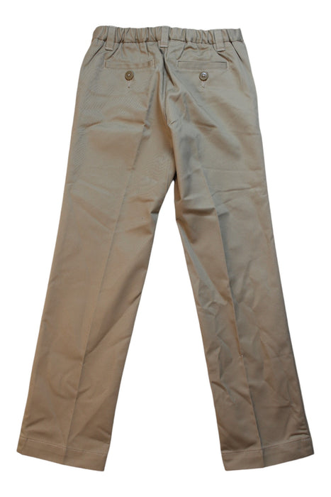 A Brown Casual Pants from Lands' End in size 5T for boy. (Back View)