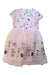 A Multicolour Short Sleeve Dresses from Simonetta in size 6T for girl. (Front View)