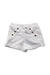 A White Shorts from Velveteen in size 3T for girl. (Front View)