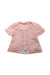 A Pink Short Sleeve Shirts from Vauva in size 3T for girl. (Back View)